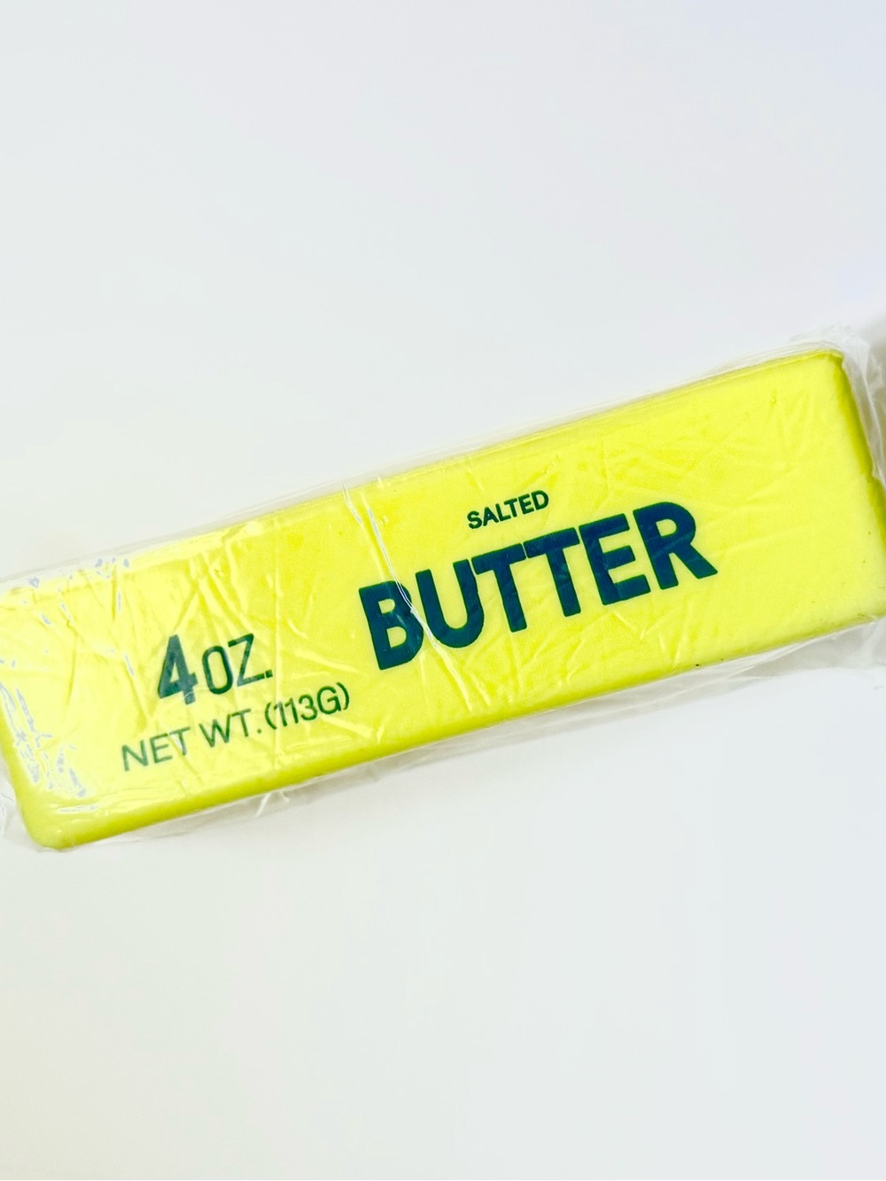 Viral Butter Squishy 4oz Size New and Sealed Slow Rise Squish Toy Salted Butter